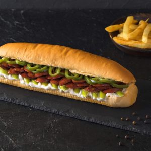 ساندوتش سوسيس اسكندراني